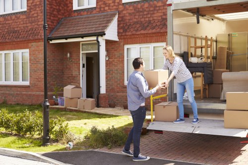 Careful furniture moving inside a Paddington terrace home