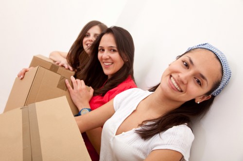 Packing and furniture protection for a Paddington move