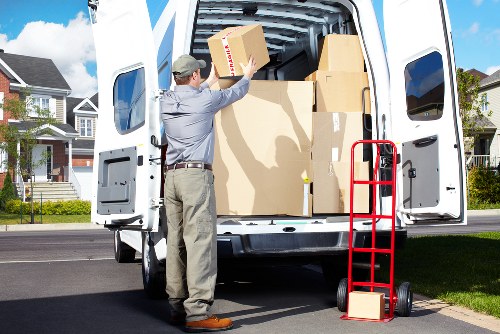 Transporting office equipment and furniture around Paddington