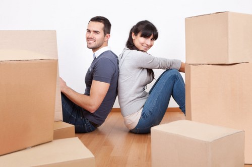 Paddington Man And Van team providing safe and insured moving service