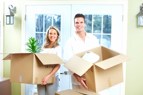 Local removals service handling a flat or office move in Paddington