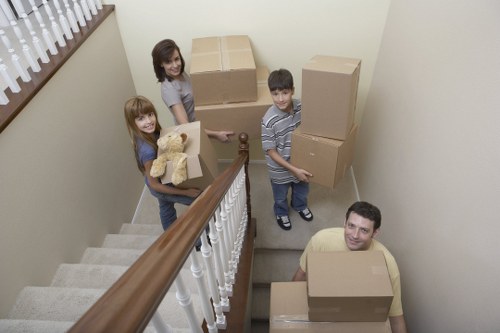 Local moving team navigating Paddington street access